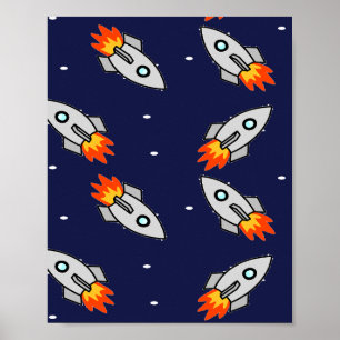 Poster Roquettes folles