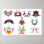 Poster Rorschach Ink Blots (Voorkant)