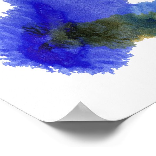 Poster Rorschach Inkblot Test Art Amusant (Coin)