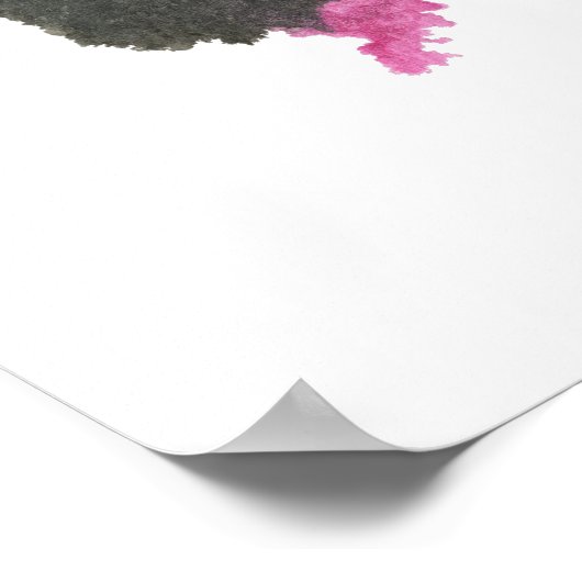 Poster Rorschach Inkblot Test Art Amusant (Coin)