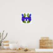 Poster Rorschach Inkblot Test Art Amusant (Cuisine)