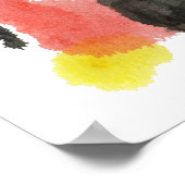 Poster Rorschach Inkblot Test Fun Art Imprimer (Coin)