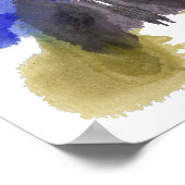 Poster Rorschach Inkblot Test Fun Art Imprimer (Coin)
