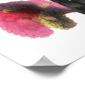 Poster Rorschach Inkblot Test Fun Art Imprimer (Coin)