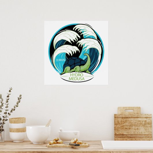 Poster ROS Hydromedusa (Cuisine)
