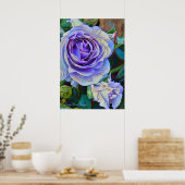 Poster Rosa Blue Bajou [Affiche] (Cuisine)