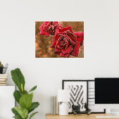 Poster Rosa Night Time [Poster de valeur papier] (Bureau à domicile)