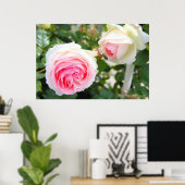 Poster Rosa Pierre de Ronsard [Affiche] (Bureau à domicile)