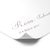 Poster Rosa turbinata (Coin)