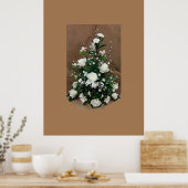 Poster Rosas blancs (Cuisine)