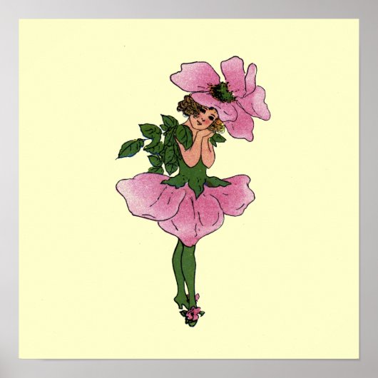 Poster Rose (Devant)