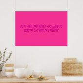 Poster Rose (Cuisine)