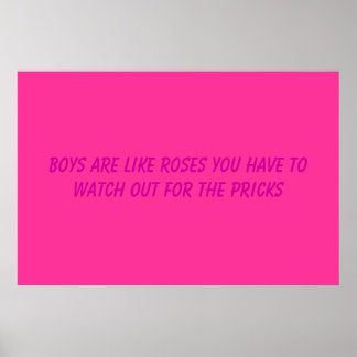 Poster Rose