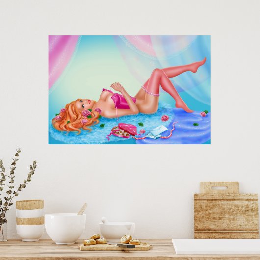 Poster "Rose" (Cuisine)