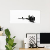 Poster rose (Bureau à domicile)