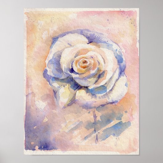 Poster Rose (Devant)