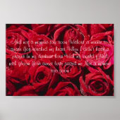 Poster rose (Devant)