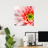 Poster rose (Bureau à domicile)