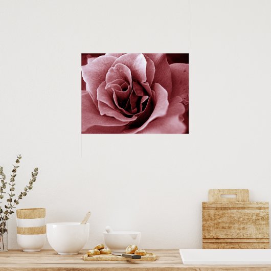 Poster Rose (Cuisine)