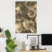 Poster Rose (Bureau à domicile)