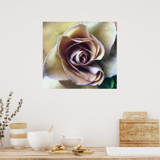 POSTER ROSE (Cuisine)