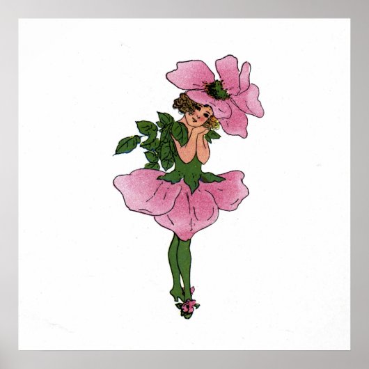 Poster Rose (Devant)