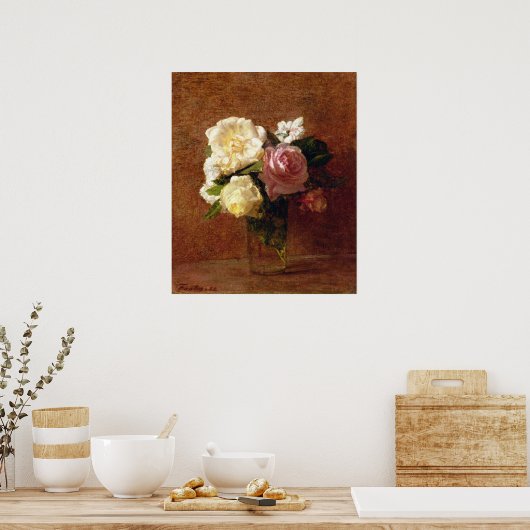 Poster Rose (Cuisine)