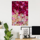 Poster Rose (Bureau à domicile)
