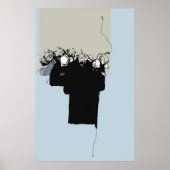 Poster rose (Devant)