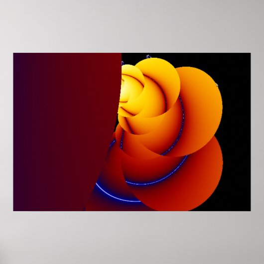 Poster Rose (Devant)