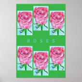 Poster Rose (Devant)