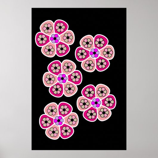 Poster Rose (Devant)