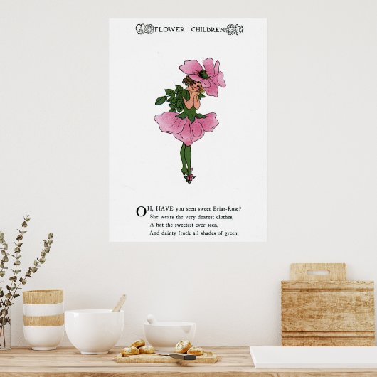 Poster Rose (Cuisine)