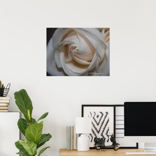 Poster Rose 13 (Bureau à domicile)