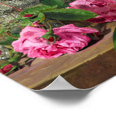 Poster Rose, 1843 par Ferdinand Georg Waldmuller (Coin)