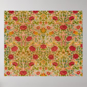 Poster Rose, 1883 par William Morris (Devant)