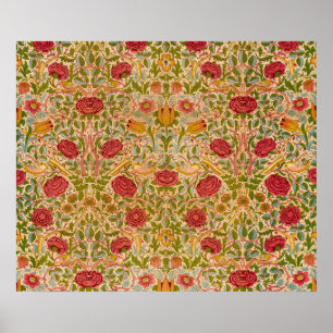 Poster Rose, 1883 par William Morris