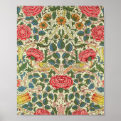 Poster Rose 1883 William Morris (Devant)