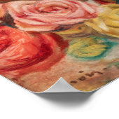 Poster Rose (1912) par Pierre-Auguste Renoir Art nouveau (Coin)