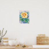 POSTER ROSE 2 (Cuisine)