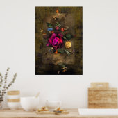Poster Rose antique (Cuisine)