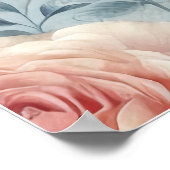 Poster Rose antique chic Shabby (Coin)