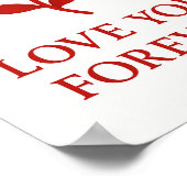 Poster Rose Artwork Sharing Forever Valentine Romantic (Coin)