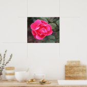 Poster Rose automne (Cuisine)