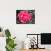 Poster Rose automne (Bureau à domicile)