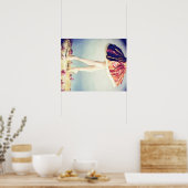 Poster Rose Ballerina (Cuisine)