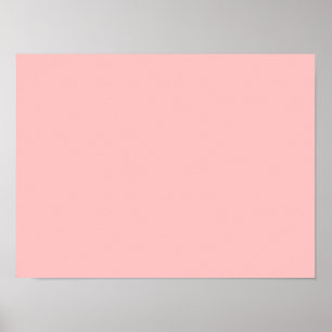 Poster Rose Bébé