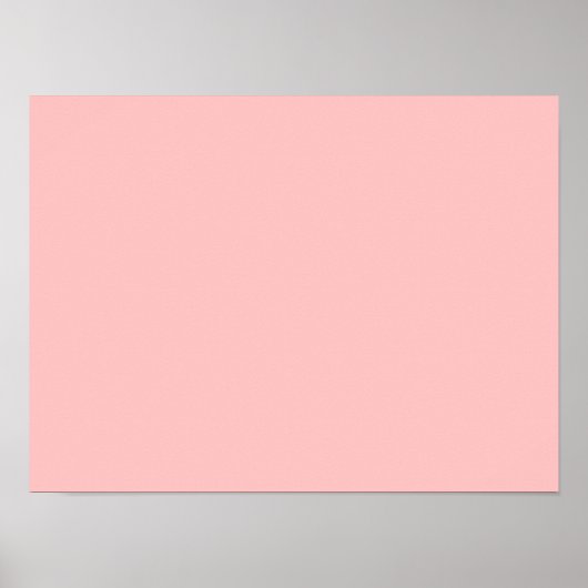 Poster Rose Bébé (Devant)