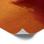 Poster Rose bleu (Coin)