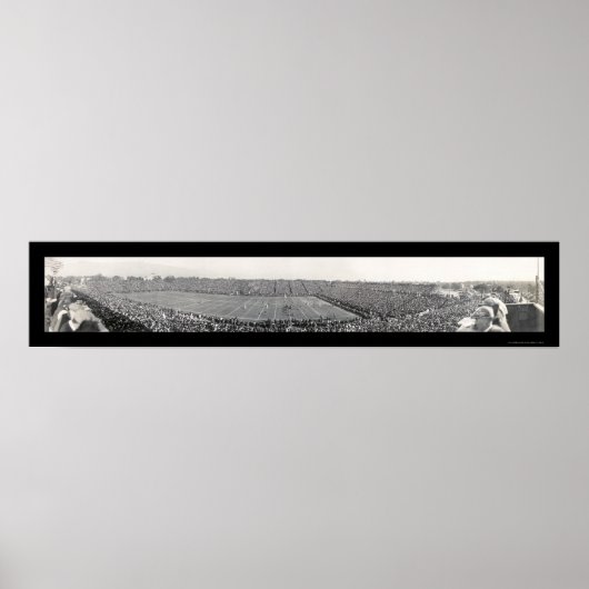 Poster Rose Bowl Pasadena Photo 1921 (Devant)